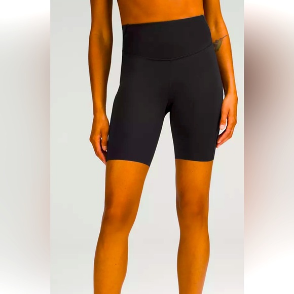 NWT Lululemon Base Pace High Rise 8” Short in Camo Deep Coal Multi. Size 4 - Picture 1 of 8